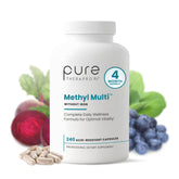 Pure Therapro Rx Methyl Multi bottle promotes total wellness.