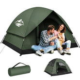 Purebox camping tent in setup view for quick, easy shelter on outdoor trips.