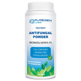 Puregen Labs antifungal powder for toe area eases itching and irritation