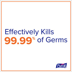Purell 2oz travel bottle shown for TSA-friendly use.