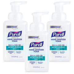 Purell Advanced 2in1 Moisturizing Foam 10oz pump bottle for quick sanitizing