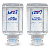 Purell 450ml refill bottle with a clear fill indicator helps monitor usage.