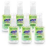 Purell Advanced Hand Sanitizer Naturals citrus pump bottle for quick sanitizing on the go.