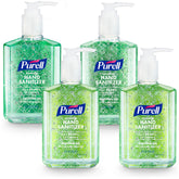 Purell Advanced Hand Sanitizer Soothing Gel 8 oz pump bottle front view for quick access