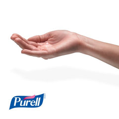 Purell formulation with four conditioners for skin-friendly cleansing.