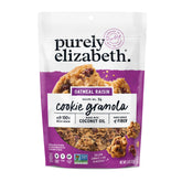 Purely Elizabeth cookie granola raisins closeup highlighting wholesome texture.