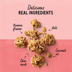 Ingredient shot showing quinoa flakes and chia seeds.
