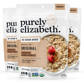 Purely Elizabeth Superfood Oats Original packaging showing organic and gluten-free branding