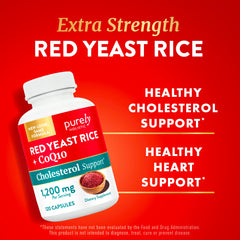Purely Holistic CoQ10 label closeup highlights antioxidant support and energy production