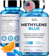 PureNutra ultimate methylene blue capsules bottle enhances focus and mental clarity