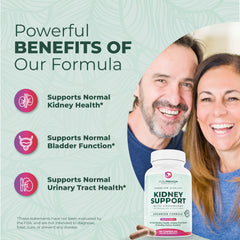 PurePremium Kidney Support pour demonstrates easy capsule dispensing
