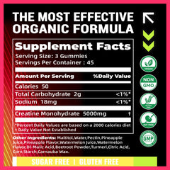 Serving 3 gummies dosage visual highlights flexible intake