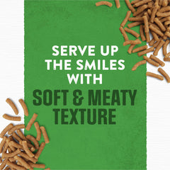 Purina Moist & Meaty Real Chicken pouches open and close for portion control