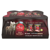 Purina ONE True Instinct Classic Ground can with real poultry for muscle-supporting protein