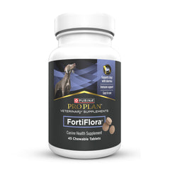Purina Pro Plan FortiFlora chew tablet, easy to feed for gut health