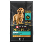 Purina Pro Plan High Protein Puppy bag front showing nutrition branding