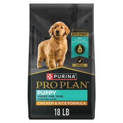 Purina Pro Plan High Protein Puppy bag front showing nutrition branding