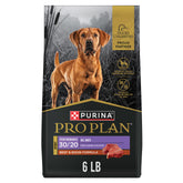 Purina Pro Plan Sport beef and bison bag front highlighting lean muscle support.