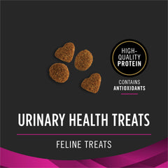 Purina Pro Plan Veterinary Diets Urinary Health Cat Treats stay-fresh pouch shows freshness for daily rewards