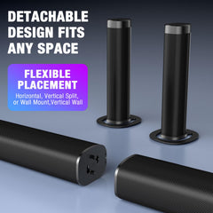 Puriom Sound Bar with Bluetooth 5.3 and ARC for seamless connections