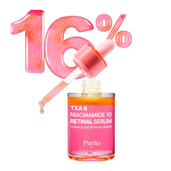 Purito TXA6 bottle pour for precise application in daily routine.