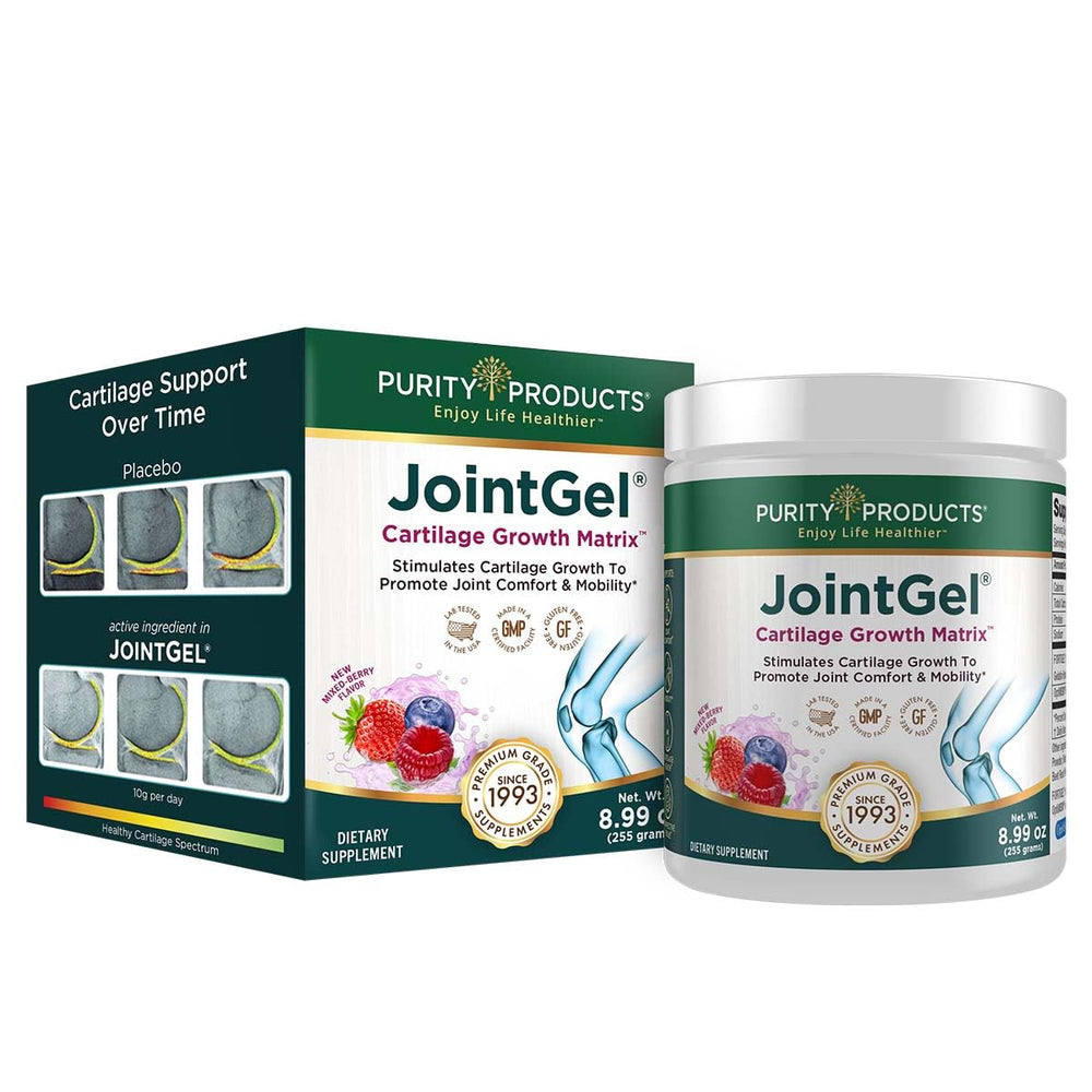 Purity Products JointGel bottle-front view for daily joint support