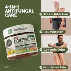 Puriya jock itch area treatment highlights localized comfort and care.
