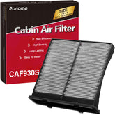 Puroma cabin air filter with activated carbon for Subaru Crosstrek improves indoor air quality.
