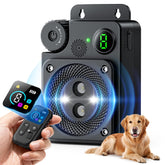 PUXUROX anti bark device for outdoor installation reduces nuisance barking with humane ultrasonic cues.