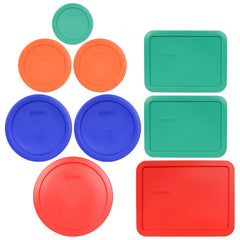 Pyrex 1-cup green bowl ready for fridge storage and reheating