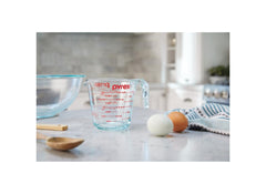 Pyrex Prepware 6001075 with clear glass supports safe microwave heating