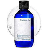 Pyunkang Yul PKY Essence Toner bottle on a clean surface delivering deep hydration