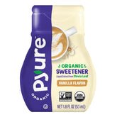 Pyure Vanilla Stevia Liquid bottle offers zero-calorie sweetness on the go