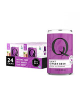 Q MIXERS Q Light Ginger Beer can front view, ready to elevate cocktails.