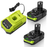 QANAVIROX 18V battery P102 compatibility for longer runtime.