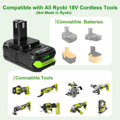 QANAVIROX 18V battery P103 compatibility for steady power.