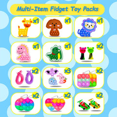QATITP fidget toys set with calming tactile fun for focused play.