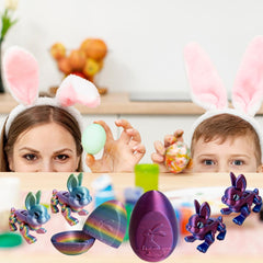 QBvuj Easter eggs with bunny inside perfect Easter basket stuffers