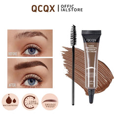 QCQX Eyebrow Volume Brow Dimension highlights fuller, dimensional brows with a natural look.
