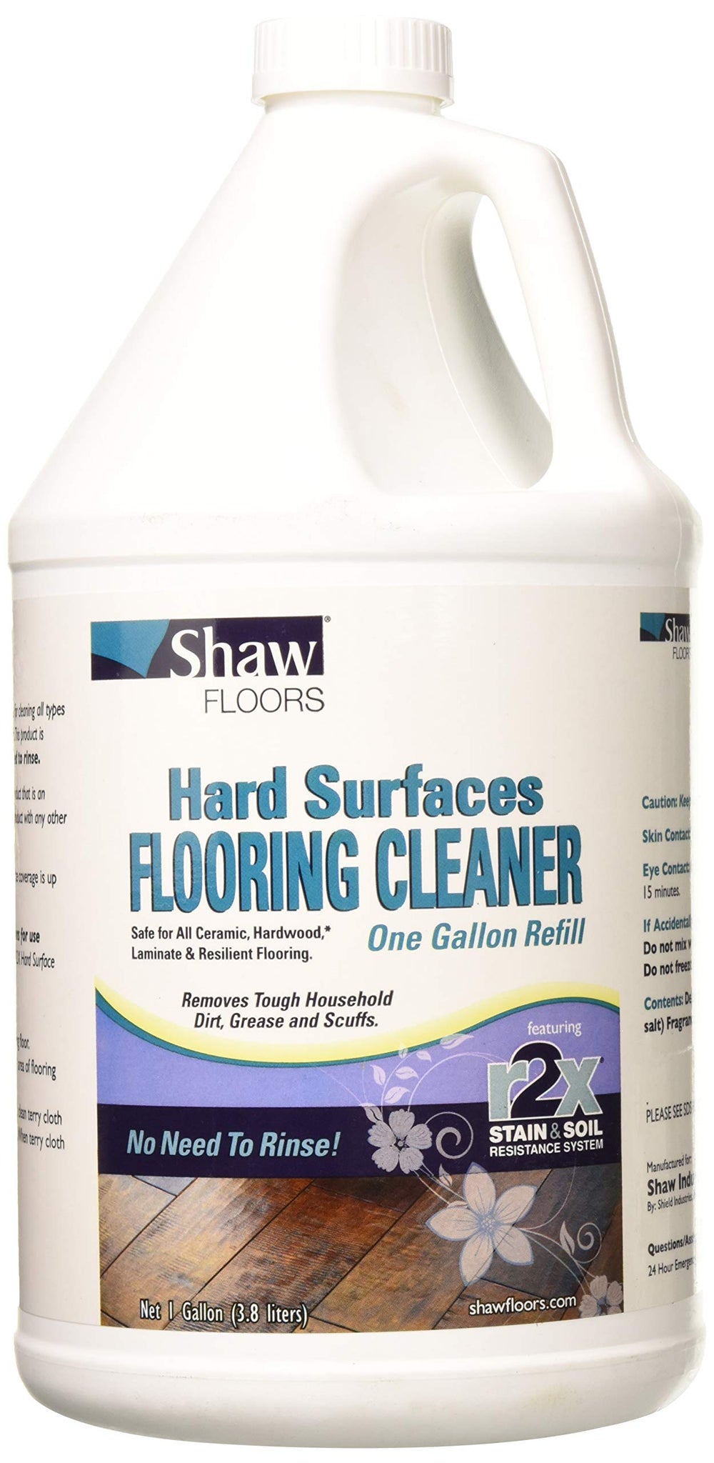 QEEROYO Shaw R2X refill bottle enables easy replenishment for clean floors.