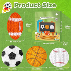 QETRABONE basketball push bubble fidget toy supports calm focus during breaks