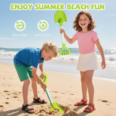 QINGLER green digging spade supports imaginative outdoor play and coordination