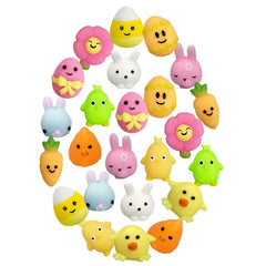 QINGQIU Easter Mochi Squishies 12 styles including egg and bunny
