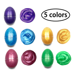 QINGQIU slime egg green supports fine motor skills through DIY figures
