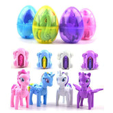 QINGQIU unicorn deformation eggs pack shows four colorful shells for gift-ready fun.