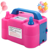 QIPUMP electric balloon pump front view for quick party balloon setup