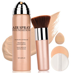 QIUFSSE air brush foundation bottle for even tone and natural finish.