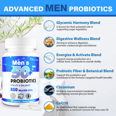 QIVERNAMY Probiotic 50plus prebiotic blend supports a thriving gut.