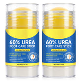 QJCWXIAOX foot care stick applied on the heel for quick dry skin relief