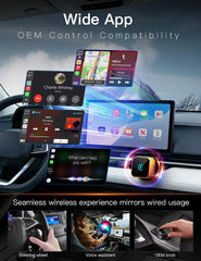 QJG compact design installs discreetly for a tidy dash
